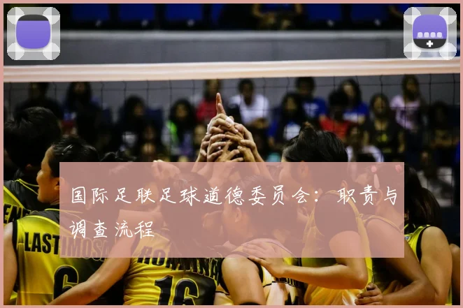 国际足联足球道德委员会：职责与调查流程
